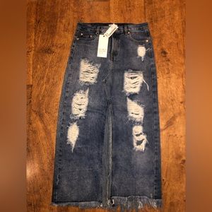 Dance & Marcel jean skirt